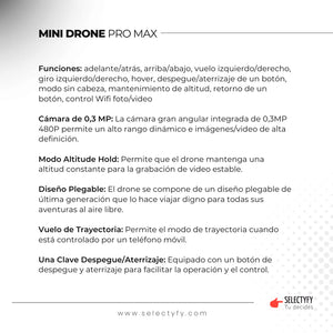 MINI DRON PRO MAX