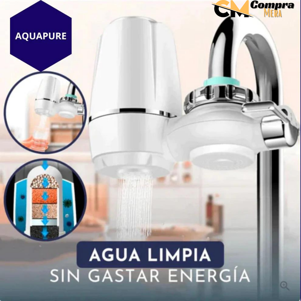 Filtro Purificador de Agua para Grifo | AquaPure™ | 🔥OFERTA ESPECIAL 50%🔥 PRODUCTO ALTA DEMANDA |